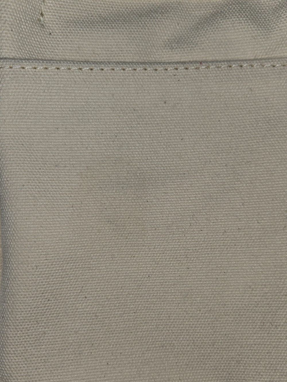 Dooney & Bourke Cream Canvas Crossbody with Tan Trim - Picture 3 of 5